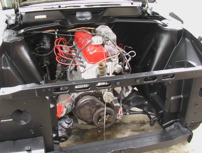 Engine and engine bay finished